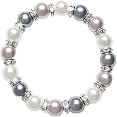 liagza Healing Bracelet For Women Anxiety Crystal Bracelet Chakra Beaded Bracelets Rose Quartz Crystals And Healing Stones Yoga Bead Bracelet Calming Stretch Bracelet Stress Relief Gifts For Women