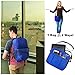 2GOECO Lightweight Backpack for Travel Hiking Convertible Foldable Packable Daypack Bag 20L Blue