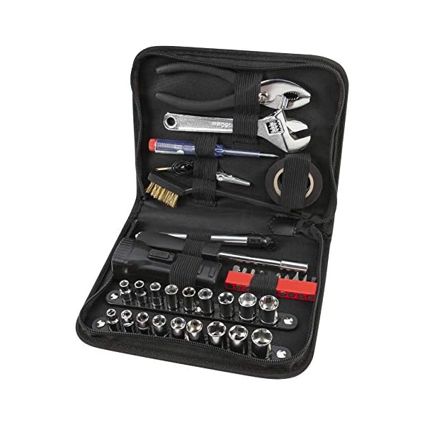 Performance Tool W1197 38 Piece Compact Tool Set with Zipper Case