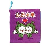 Susenstone? Soft Cloth Baby Intelligence Development Learn Picture Cognize Book