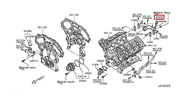 Diagram Of 2008 Infiniti Engine - Wiring Diagram