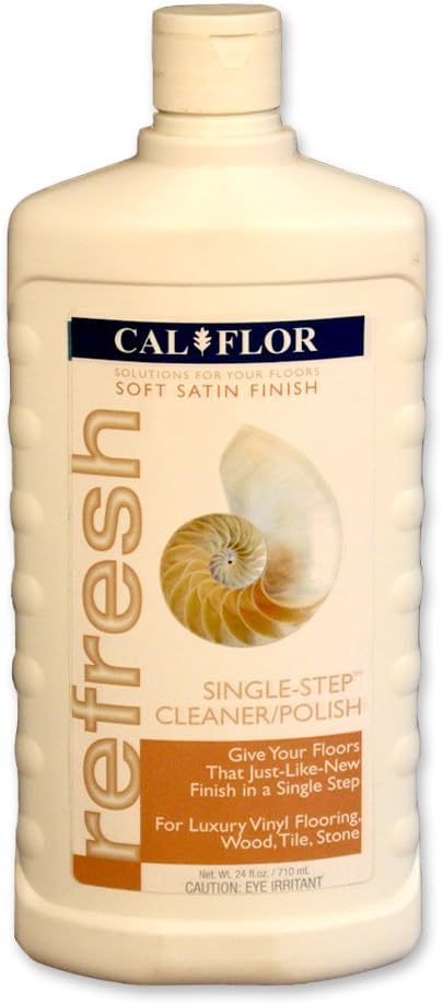 Amazon Com Cal Flor Ss66412gcf Single Step Cleaner And Polish