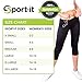 Sport-it Yoga Capri Leggings Tights | Workout Running Pants with pockets– Women’s Active Wear