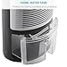 Cosylife Dehumidifier l000ml Compact and Portable Mini Air Dehumidifier for Damp, Mould, Moisture in Home, Kitchen, Bedroom, Caravan, Office, Garage (black)