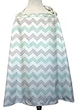 Uptown Giraffe Chevron Designer Breast Feeding Nursing Cover by The Peanut Shell