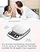 Vovoly Digital Kitchen Scale Multifunction Food Scale 22lb 10kg Silver Stainless Steel