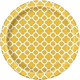Quatrefoil Dessert Plates, 6.875
