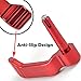 Anti-Slip Aluminum Thumb Throttle Lever Compatible with Sportsman 550 570 850 1000 Red (Extended Edition)