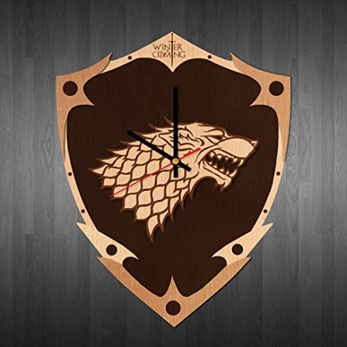 Wall clock Game of thrones, game of thrones wall poster, Game of thrones wall decal
