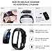 Fitness Tracker HR,DBPOWER Activity Tracker with Heart Rate Monitor,Built-in Charger IP67 Waterproof Smart Bracelet with Step Tracker Sleep Monitor Calorie Counter Pedometer Watch for Android and IOS