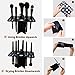 Makeup Brush Drying Rack, 26 Holes Folding Brush Holder Brush Cleaning Mat and Color Removal Sponge Makeup Brush Cleaning Tool by MAANGE