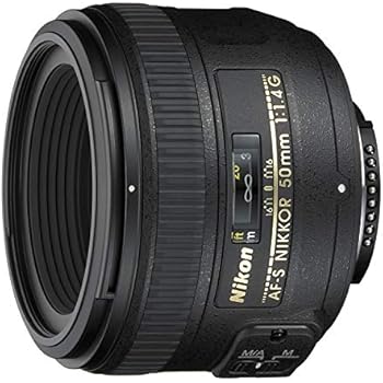 Nikon AF-S FX NIKKOR 50mm f/1.4G Lens with Auto Focus for Nikon DSLR Cameras
