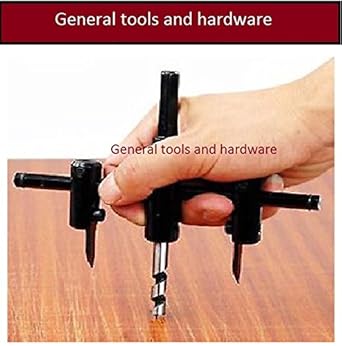 General tools Adjustable Metal Circle Cutter Hole Saw Drill Set 30MM - 120MM