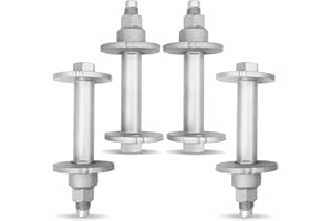 ULZOZN 4 Pcs Front Alignment Camber Toe Adjustment Bolts Fit for Toyota Tacoma 1995-2004 4Runner 1996-2002, Lower Control Arm Cam Bolts Kit Replace 48409-35050 48452-35020 90080-11283