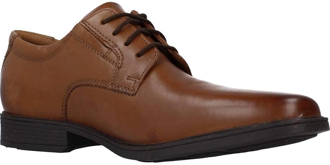 clarks men's tilden plain derbys