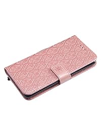 LEECOCO - Funda con tapa para Nokia 5 (piel sintética, función atril, función atril, función atril), diseño floral