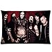At-Baby Custom Simple Joy Motionless In White Home Decoration Custom Zippered Pillow Cases 20x30 (Twin sides)