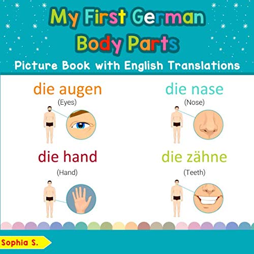 Amazon My First German Body Parts Picture Book with English
