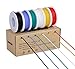 TUOFENG 30 AWG Wire,30 Gauge Silicone Wire 6 Colors 66ft/20m Each Spool,60V Flexible Electrical Wire with Tinned Copper, Hook up Wires for Breadboard/DIY/Battery