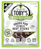 Toby's Grass Fed Beef Sticks - Traditional