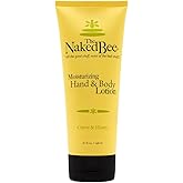 The Naked Bee Nourishing Body Lotion for All Skin Types (6.7 Fl oz) Moisture Replenishing Lotion for Dry Skin with Citron & Honey
