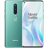 OnePlus 8 Glacial Green,​ 5G Unlocked Android Smartphone U.S Version, 8GB RAM+128GB Storage, 90Hz Fluid Display,Triple Camera