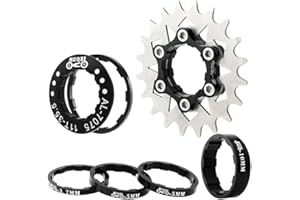 Bibike Single Speed Conversion Kit 13T/14T/15T/16T/17T/18T/20T/22T Single Speed Cassette & Spacers