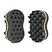 HALLO Big Holes Double Sides Barber Hair Brush Twist Sponge Make Dreads Locking Twist Coil Afro Locs Hole 16mm/0.62in (2 Packs)