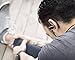 MoKo Bluetooth Headphones, Wireless Earphones Earbuds with Mic & Siri IPX7 Waterproof Sweatproof HD Stereo Sports 8 Hour Battery Noice Cancelling Headset for Gym Running, Workout, Exercise, Black