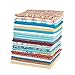 Connecting Threads Print Collection Precut Quilting Fabric Bundle Fat Quarters (Sedona)