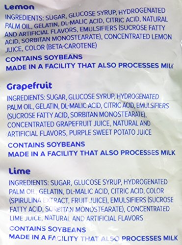 Morinaga Hi-Chew Sours Citrus Mix Lemon, Grapefuit, Lime 90 (Pack of 2) - Thumbnail 2