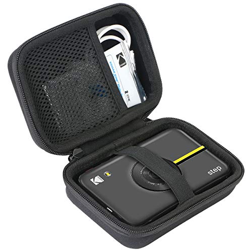 Khanka Hart Tasche für Kodak Step & Step Touch Kamera Sofortbildkamera instant fotodrucker (Schwarz) – Bild 4