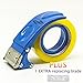 PROSUN Metal Handheld 2 Inch Tape Gun Dispenser Packing Packaging Sealing Cutter Blue