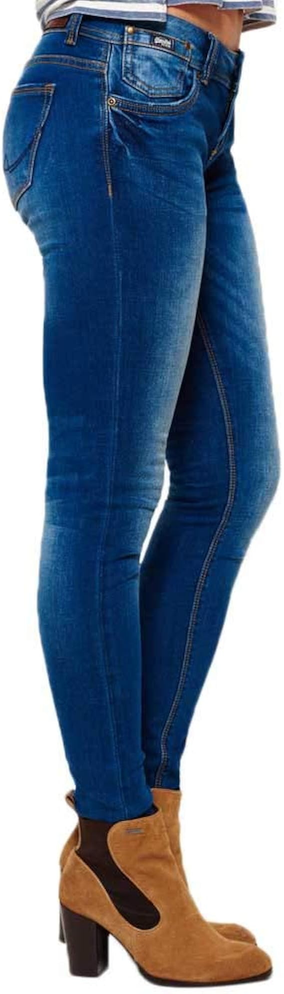 superdry cassie skinny jeans luna blue