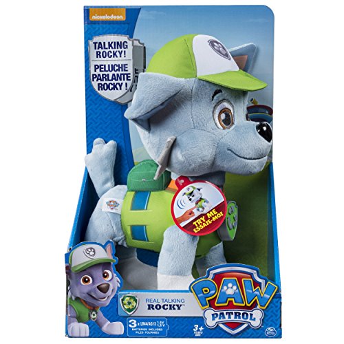 Paw Patrol PLH Talking Rocky GBL Plush in Kuwait Whizz Plush