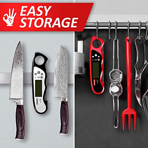 Digital Instant Read Meat Thermometer Smak Waterproof Kitchen Food