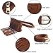 Fashion Brown Velvet Fringe Tassel Waist Fanny Pack Belt Bag Travel Purse for women