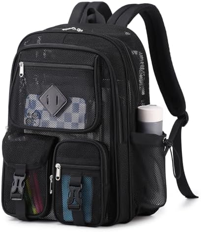 Amazon.com | adidas Hermosa Mesh See-Through Backpack Festival Concert Stadium Beach Bag, 29L | Casual Daypacks Amazon.com | adidas Hermosa Mesh See-Through Backpack Festival Concert Stadium Beach Bag, 29L | Casual Daypacks
