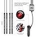 Car Interior Lights, Caferria Car LED Strip Light 4pcs 48 LED App Controller Waterproof Multi DIY Color Music Under Dash Car Lighting Kits with Sound Active Function for Smart Phone, Car Charger DC 12thumb 2