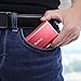 Yoobao Small Portable Charger 6000mAh Power Bank Battery Backup Phone Charger External Battery Pack Cellphone Powerbank Dual Input Compatible iPhone X 8 7 Plus Android Samsung Galaxy Smartphone - Red