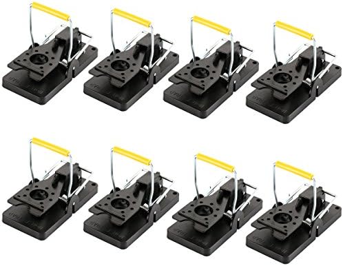 Mitavo 8x mouse trap, Mice Killer, Mice Trap, durable without poison, reusable robust snap trap