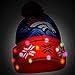 FOCO Denver Broncos NFL Big Logo Light Up Printed Beanie