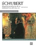 Moments Musicaux, Op. 94 & Impromptus, Opp. 90 & 142: Comb Bound Book (Alfred Masterwork Edition) by 