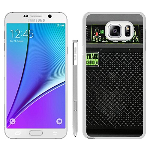 Case for Samsung Galaxy Note 5,Trace Elliot Bass Amplification Acoustic Music Speak Samsung Galaxy Note 5 - White TPU Case