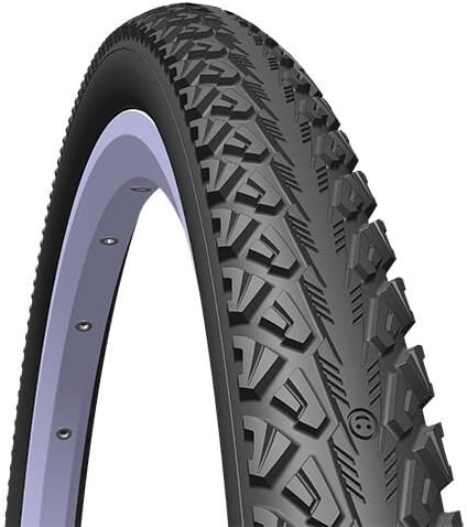 Cicli Bonin Unisex's Mitas Shield V81 22Tpi Rigid Tyres, Black, One Size