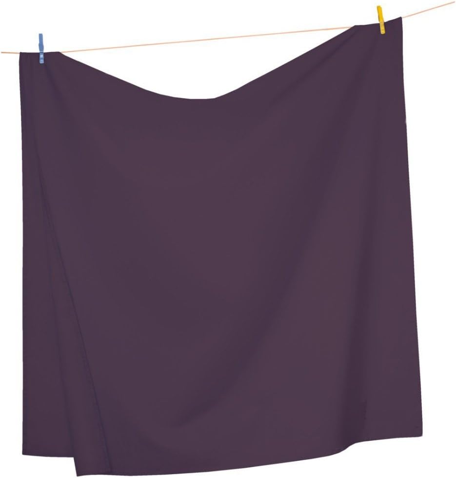 Mezzati Luxury Flat Top Sheet – Soft and Comfortable 1800 Prestige Collection – Brushed Microfiber Bedding (Purple, Full Size)