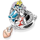 PANWOB Jewelry Mouse Cartoon Charms for Women Bracelets Necklaces in 925 Sterling Silver,Mother's Day Birthday Christmas