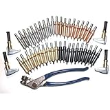 Spring Cleco Fastener Kit with pliers Long Reach 0-1/4". 45 Piece NEW