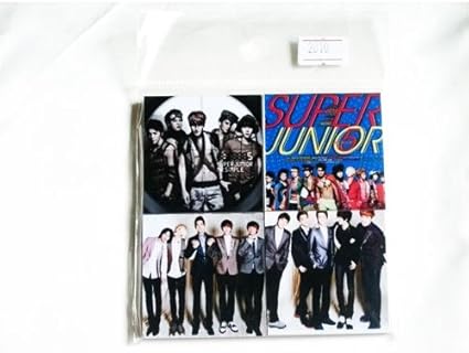 Amazon Co Jp Super Junior スーパージュニア 木製マグネット ４個セット グッズ 10 スポーツ アウトドア