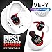 Upgraded True Wireless Earbuds - 30 Hours Total with Strong Bluetooth 5.0, IPX8 Waterproof TWS Stereo Headphones in-Ear Built-in Mic Headset Premium Sound with Deep Bass for Sport, Gym, Running